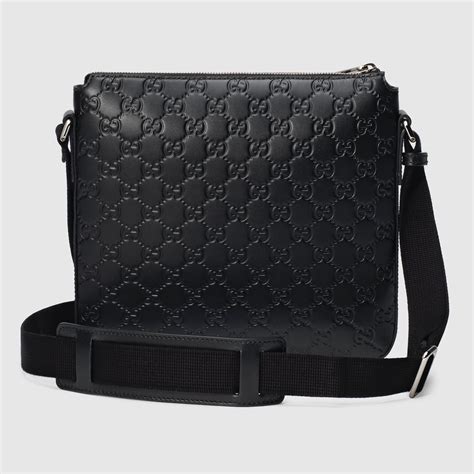 borse gucci uomo tracolla pelle nera